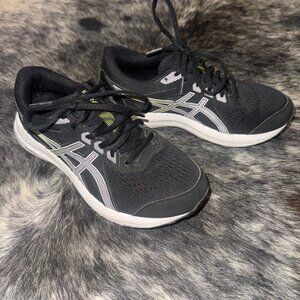 Asics Gel Contend 8 Ortholite Womens 7.5 Running Shoes Sneakers Black T20